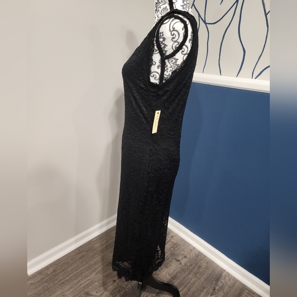 NWT Liberty Love Black Lace Bodycon Dress - Picture 5 of 12